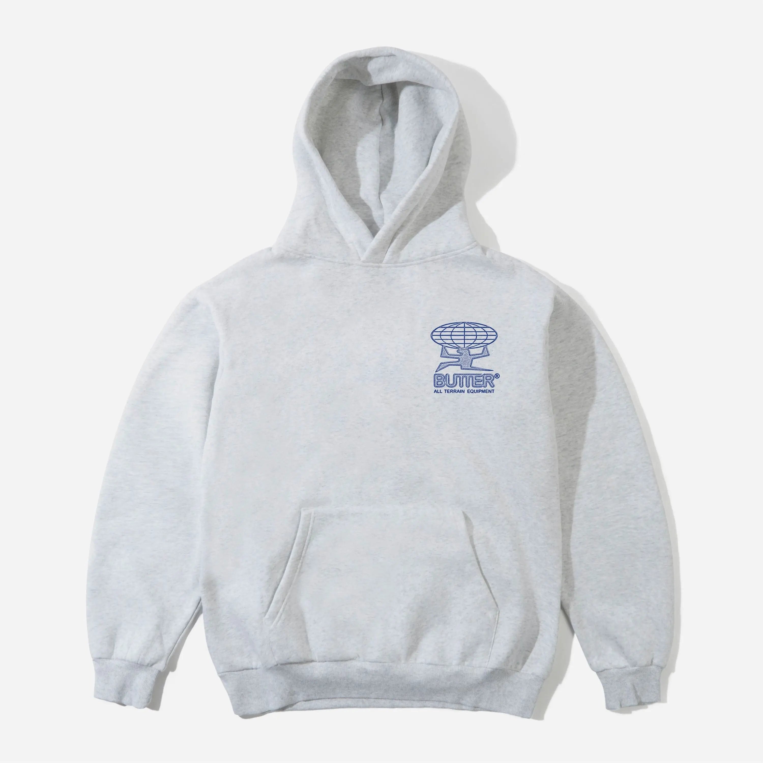 Butter Goods Terrain Pullover Hood - Ash