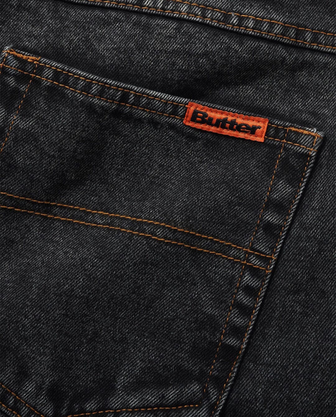 Butter Goods Weathergear Denim Jeans - Gunmetal