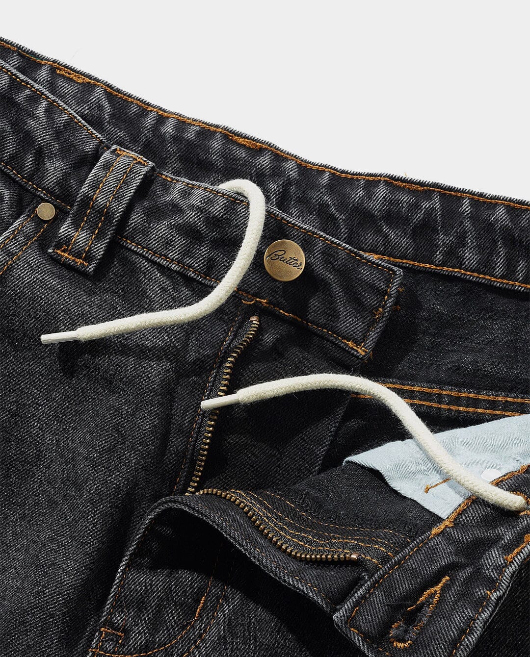 Butter Goods Weathergear Denim Jeans - Gunmetal