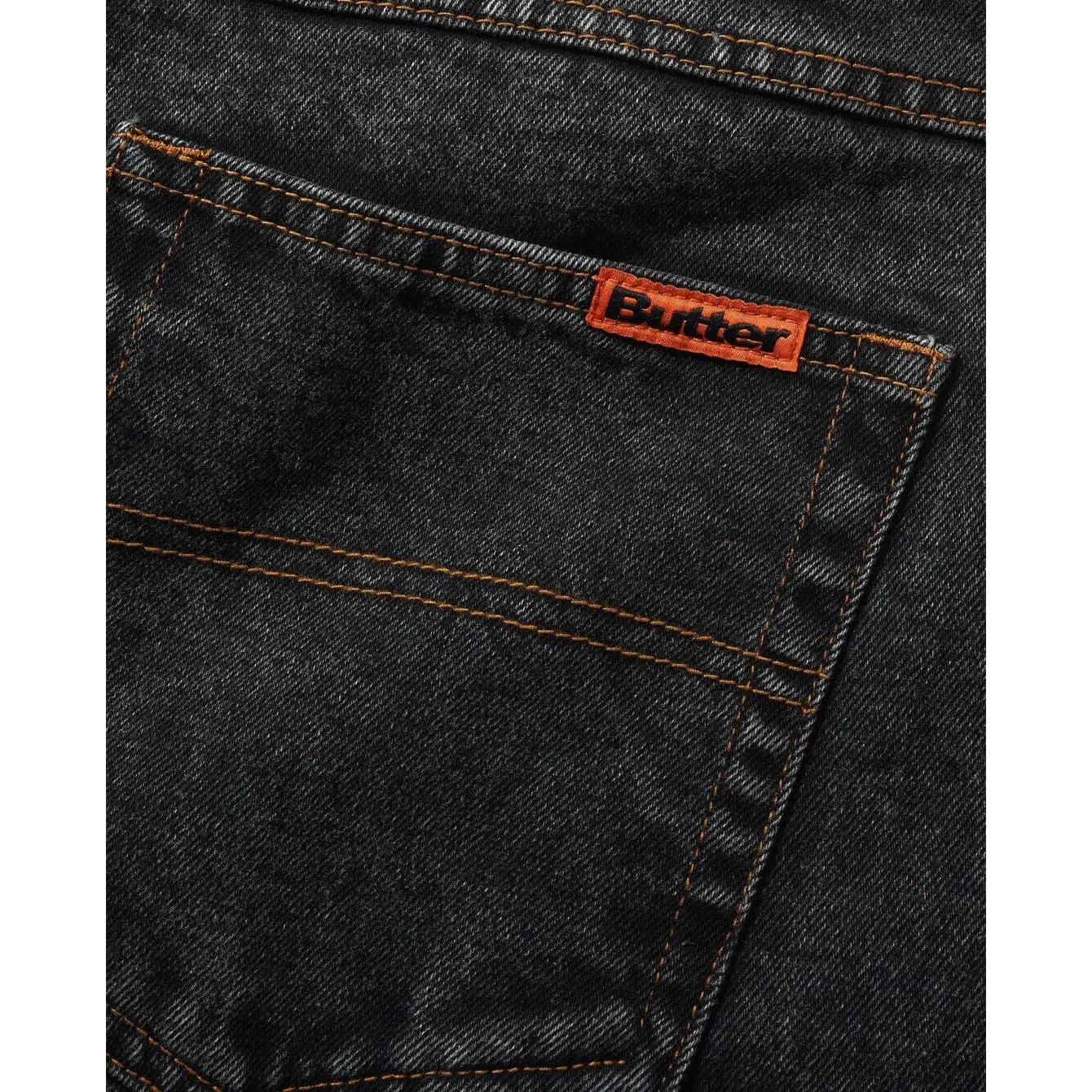 Butter Goods Weathergear Denim Jeans - Gunmetal