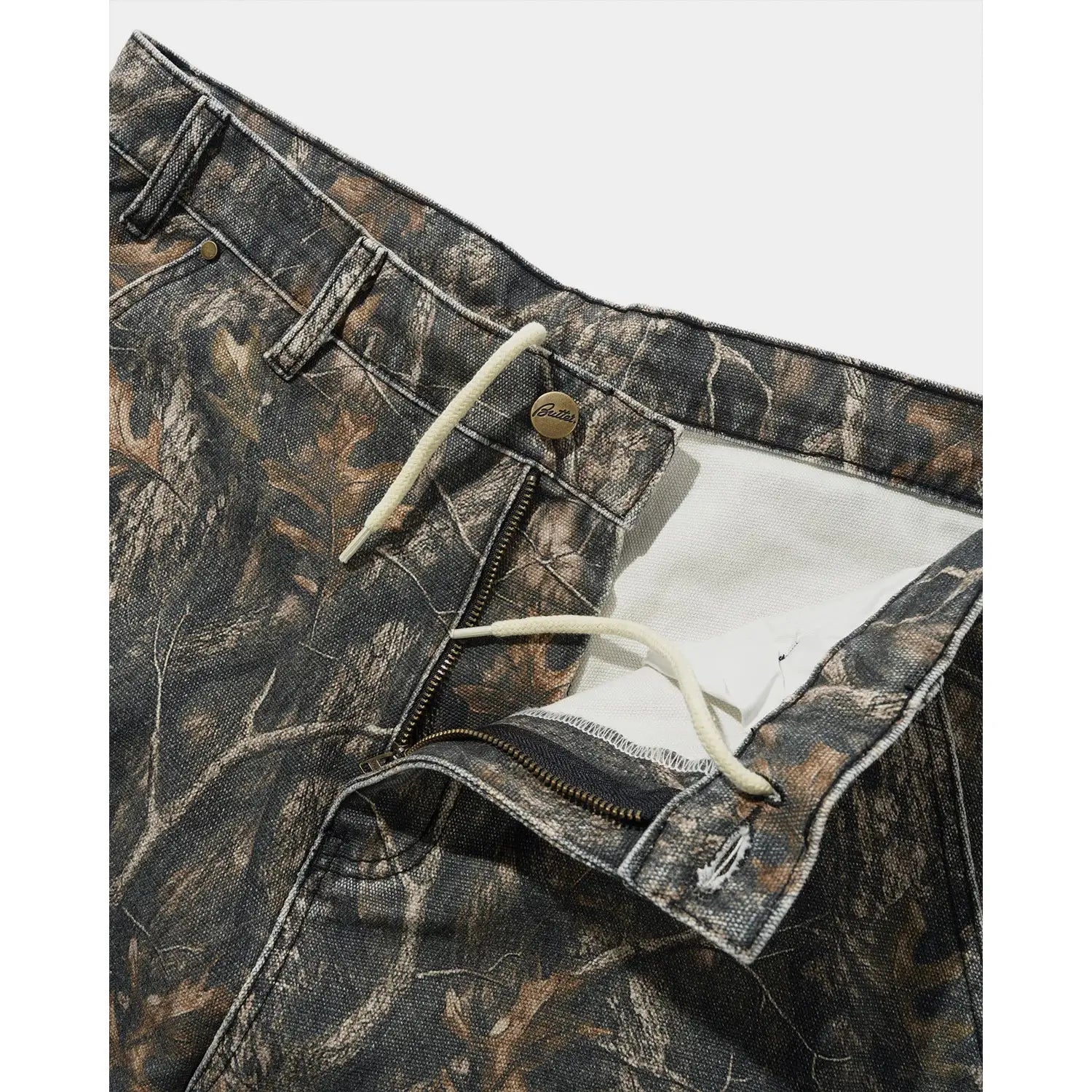Butter Goods Work Pants- Forest Camo