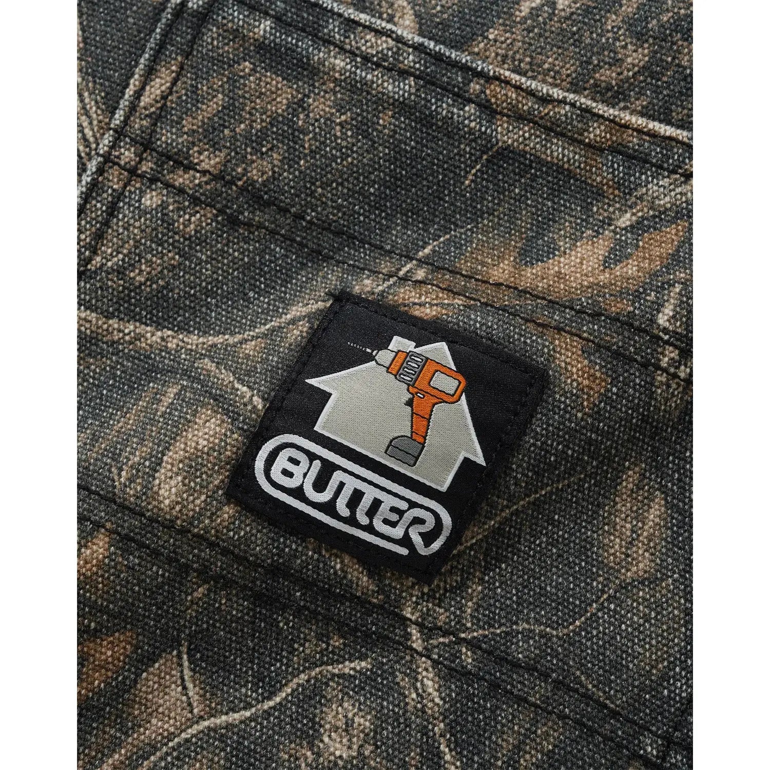 Butter Goods Work Pants- Forest Camo