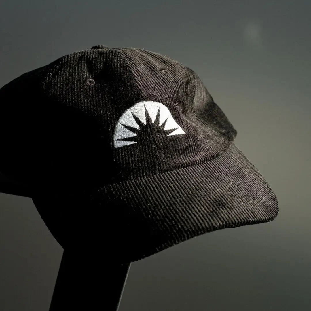 Deco Sunburst Corduroy 6 Panel Cap