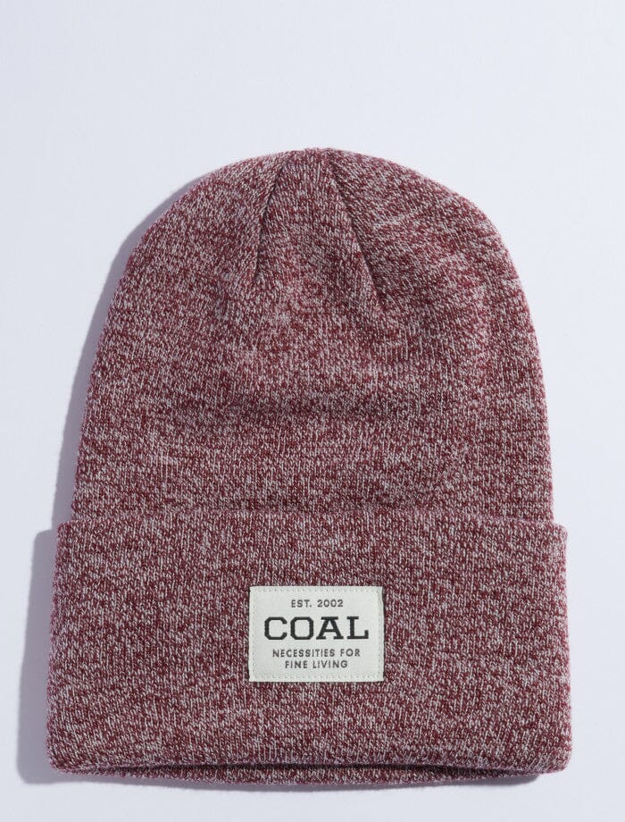 Coal The Uniform Beanie Burgundy Marl