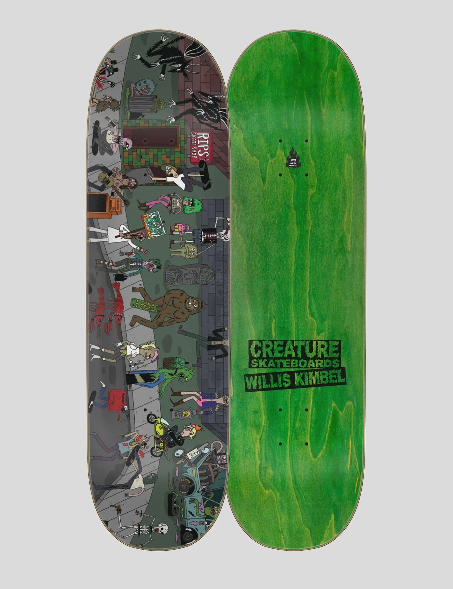 Creature Kimbel Shred Party Deux Pro Skate Deck