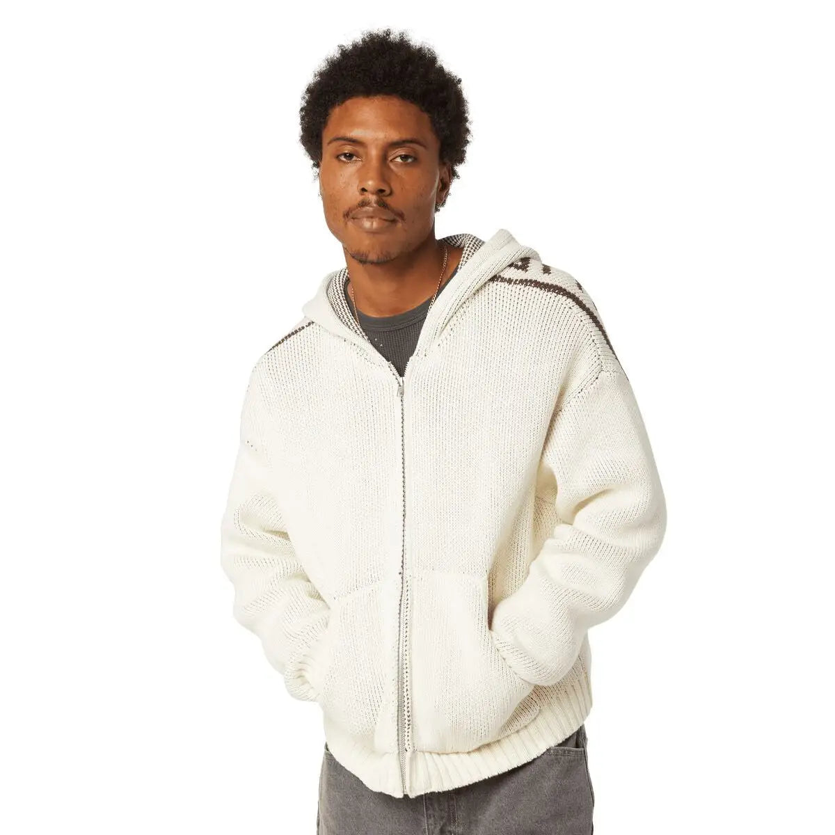 HUF Token Zip Hooded Sweater