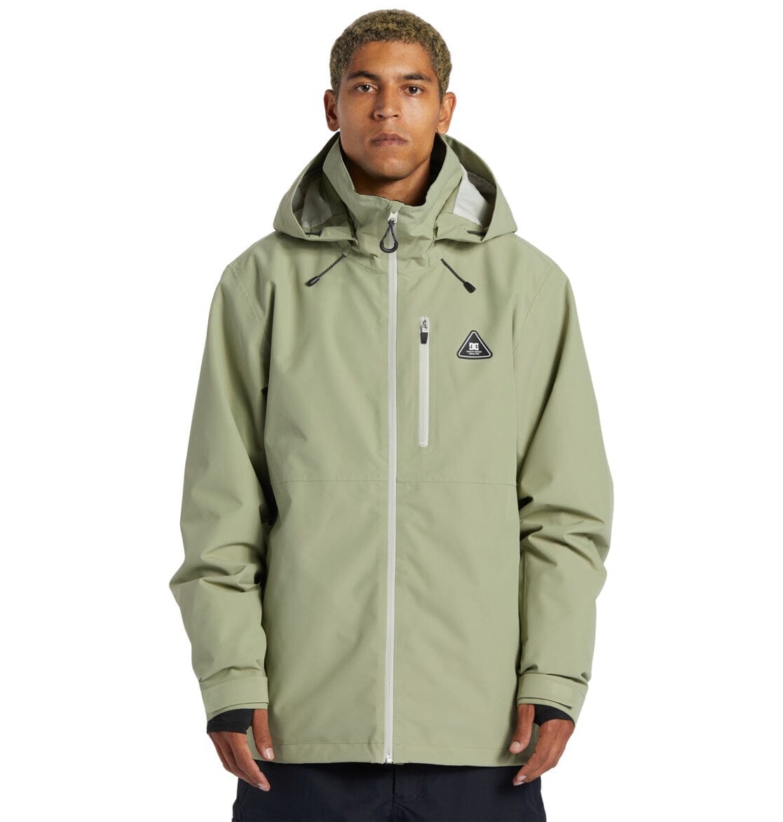 DC Basis 30K Jacket Oil Green S