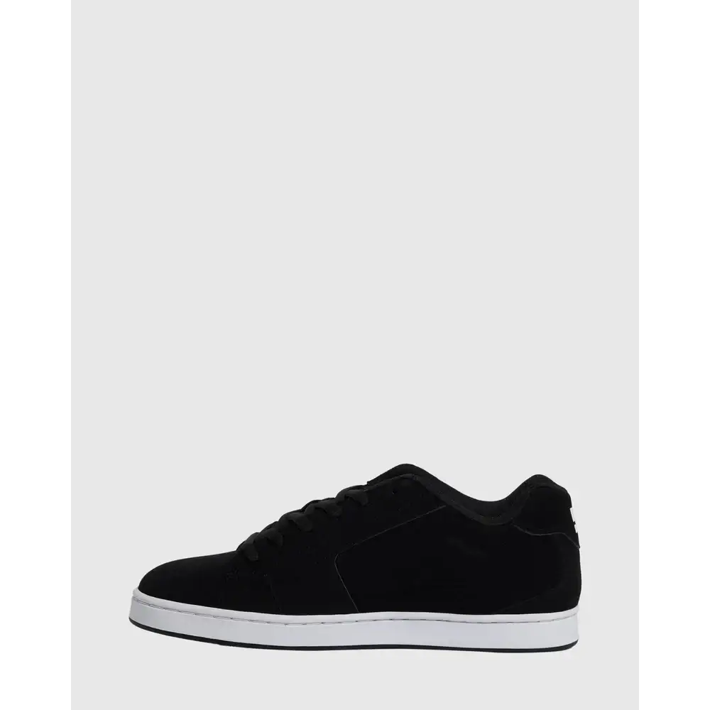 DC Net Shoes - Black / Black / White