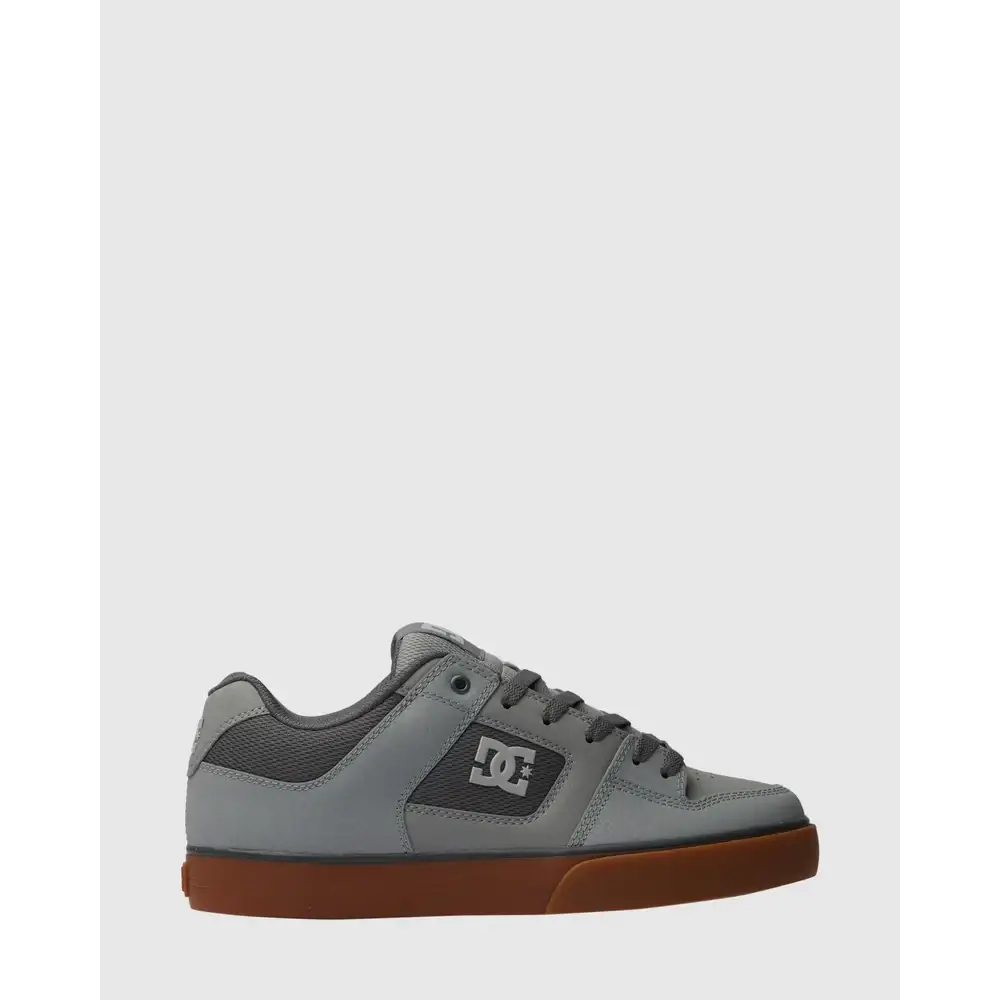DC Pure Shoes - Carbon / Gum