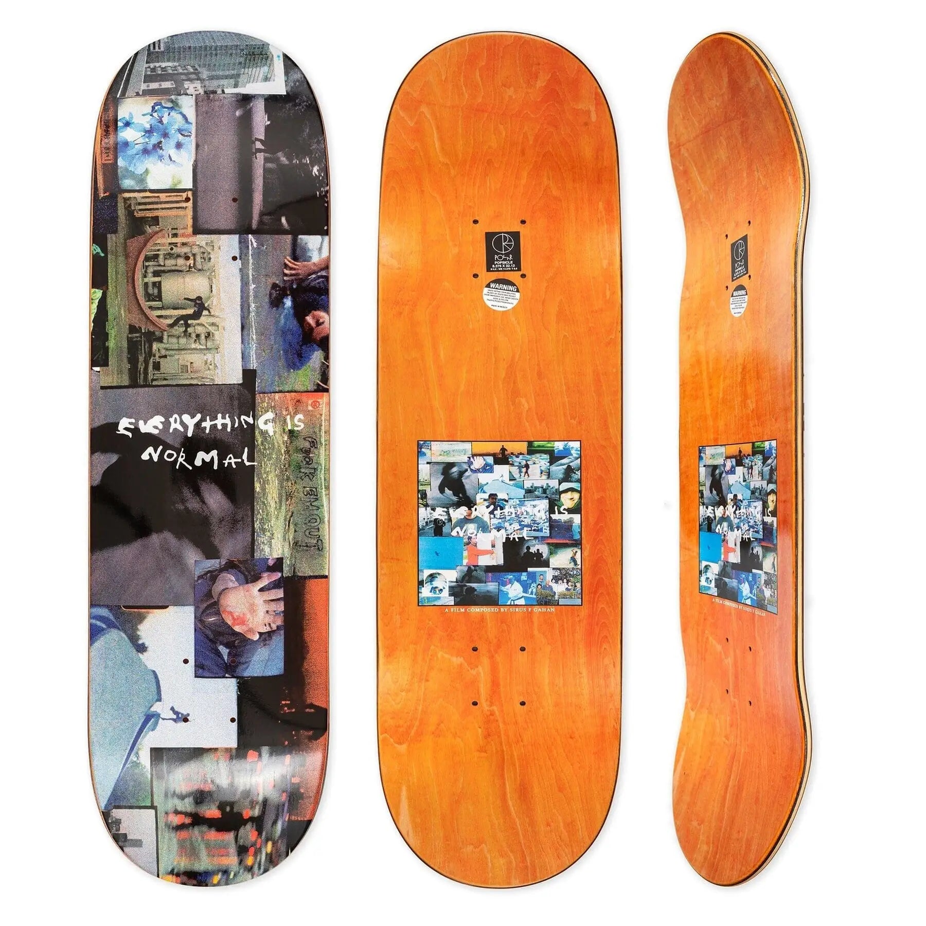 Polar Skate Co. Everything is Normal Skate Deck