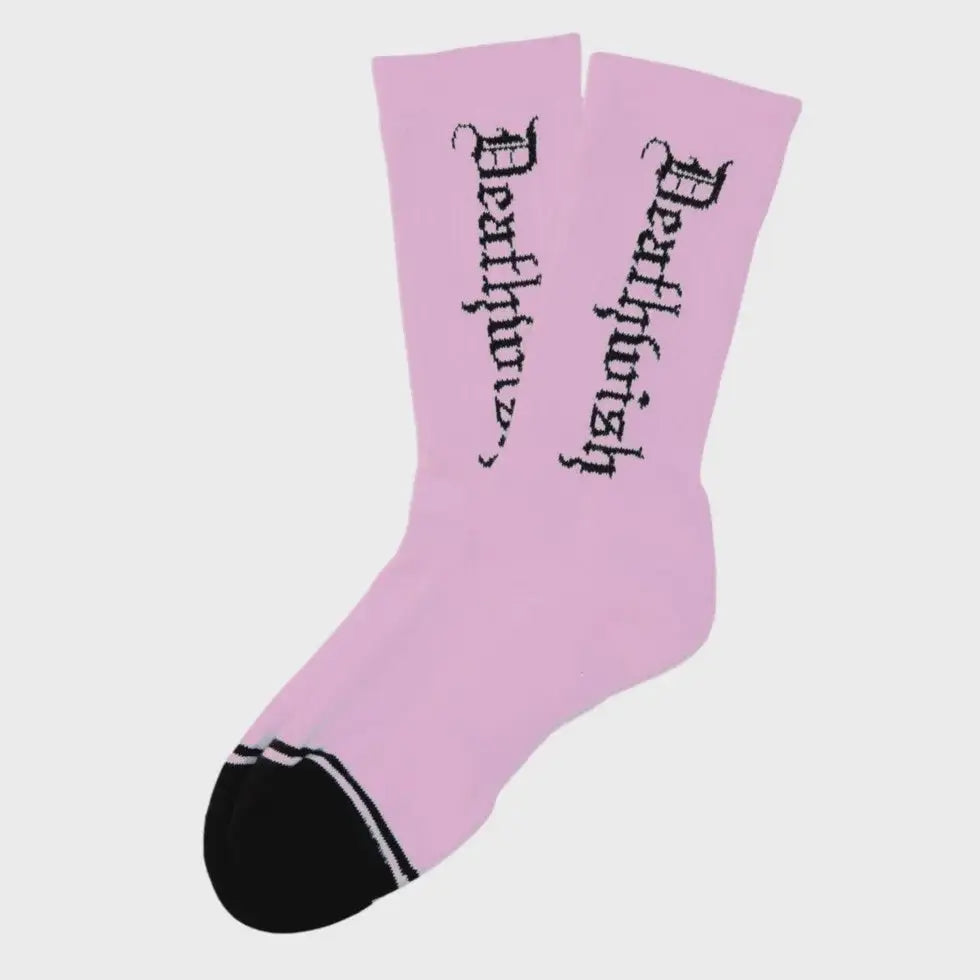 Deathwish Death Socks - Pink