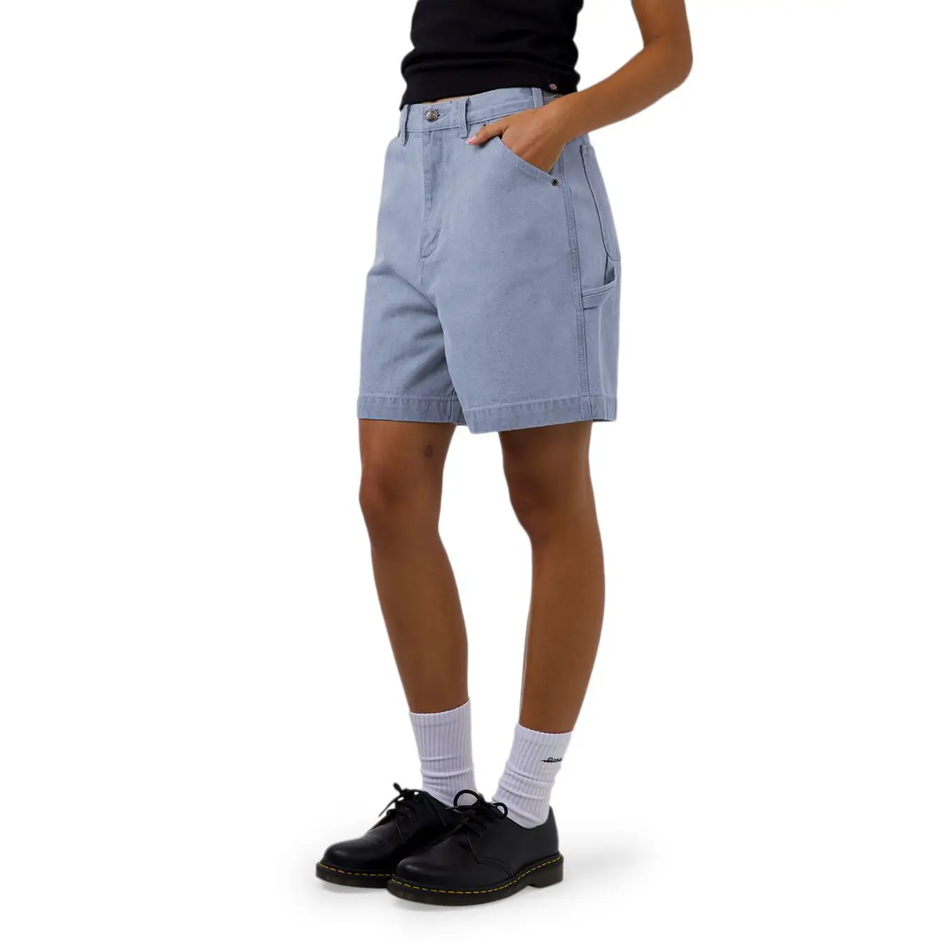 Dickies 1997 6" High Rise A Line Carpenter Denim Shorts