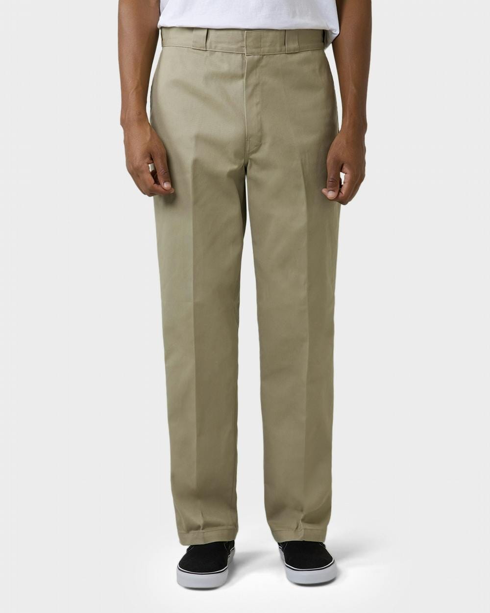 Dickies 873 Flat Front Slim Straight Pant Khaki 30