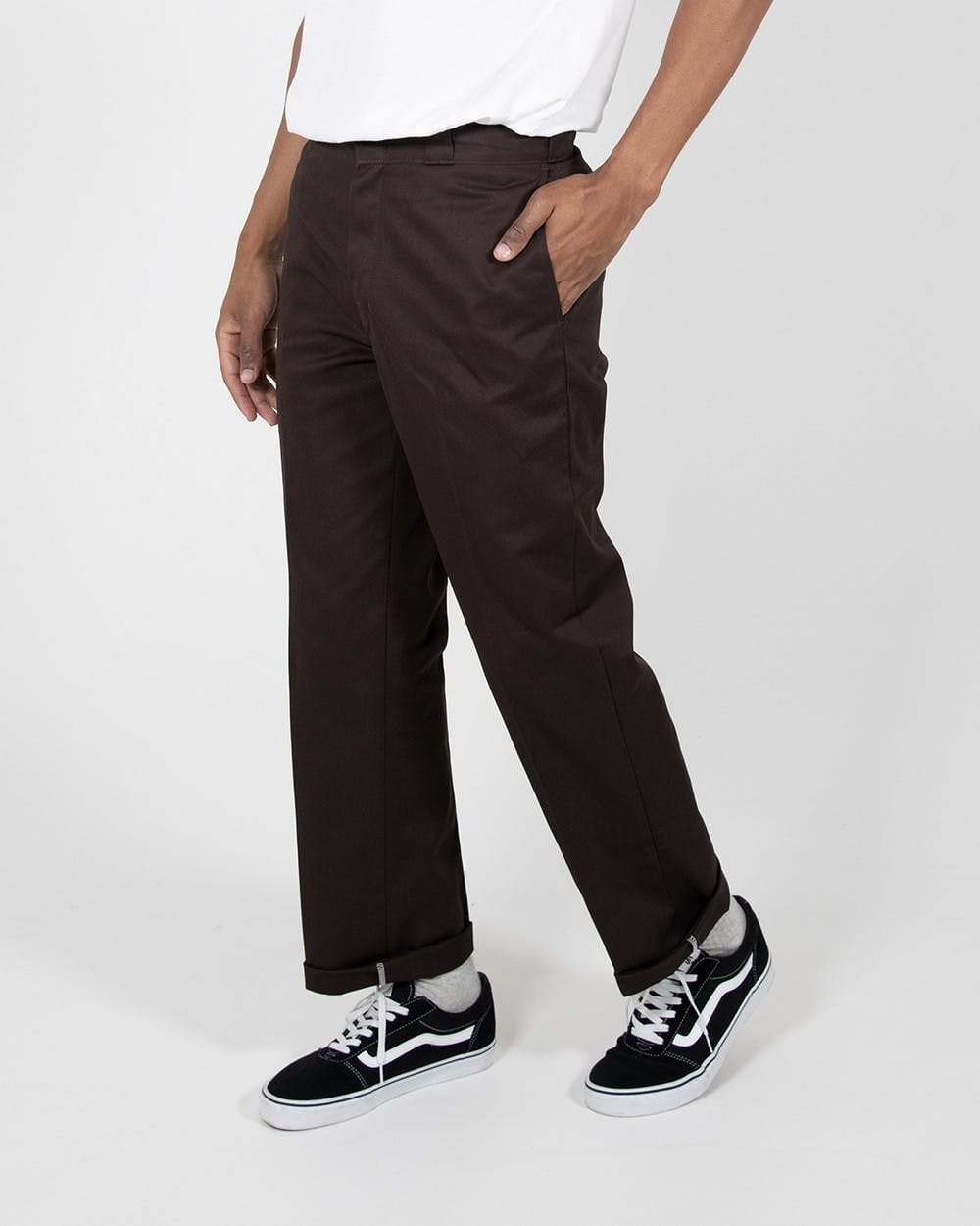 Dickies 874 Original Fit Work Pants Dark Brown 28