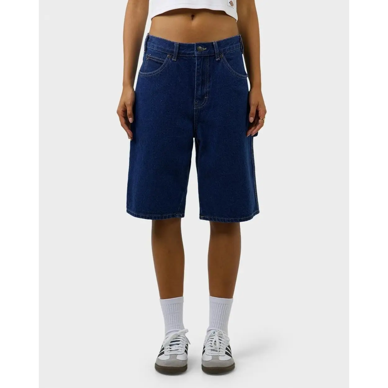 Dickies SDX200 11" Relaxed Fit Denim Carpenter Shorts