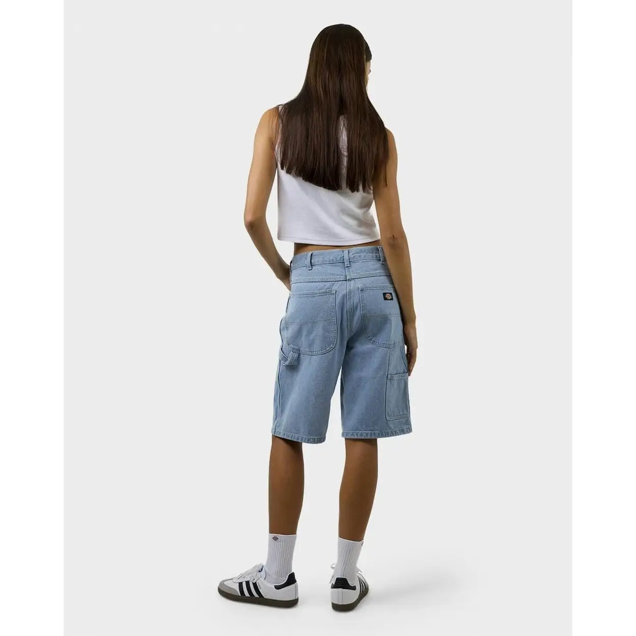 Dickies SDX200 11" Relaxed Fit Denim Carpenter Shorts