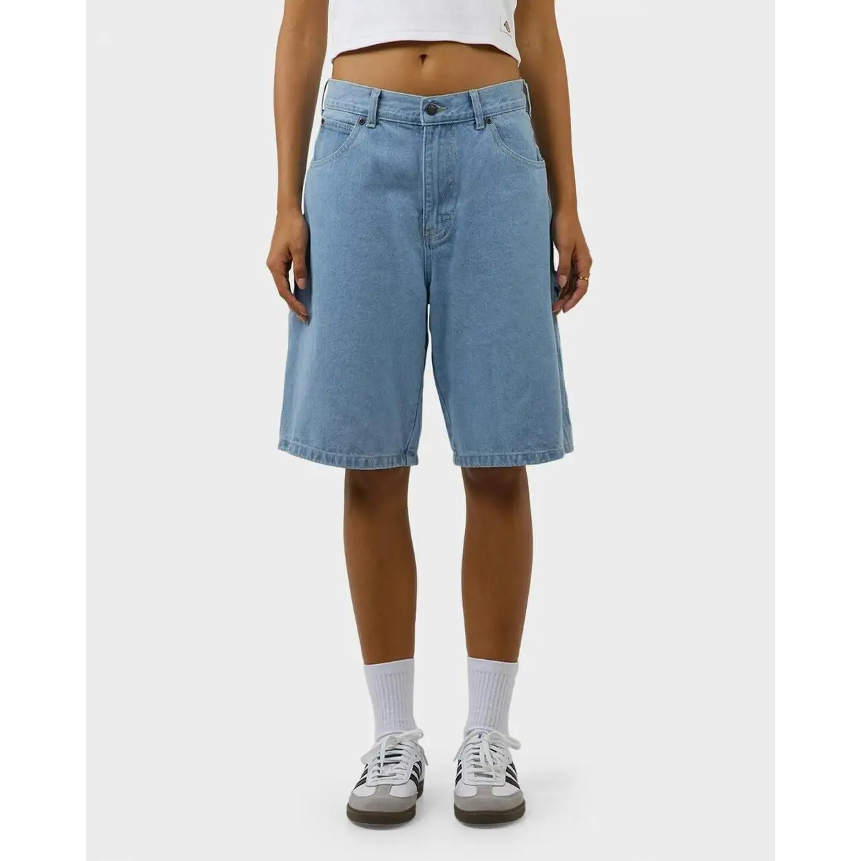 Dickies SDX200 11" Relaxed Fit Denim Carpenter Shorts
