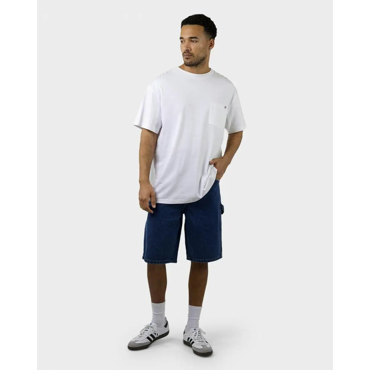 Dickies SDX200 11" Relaxed Fit Denim Carpenter Shorts