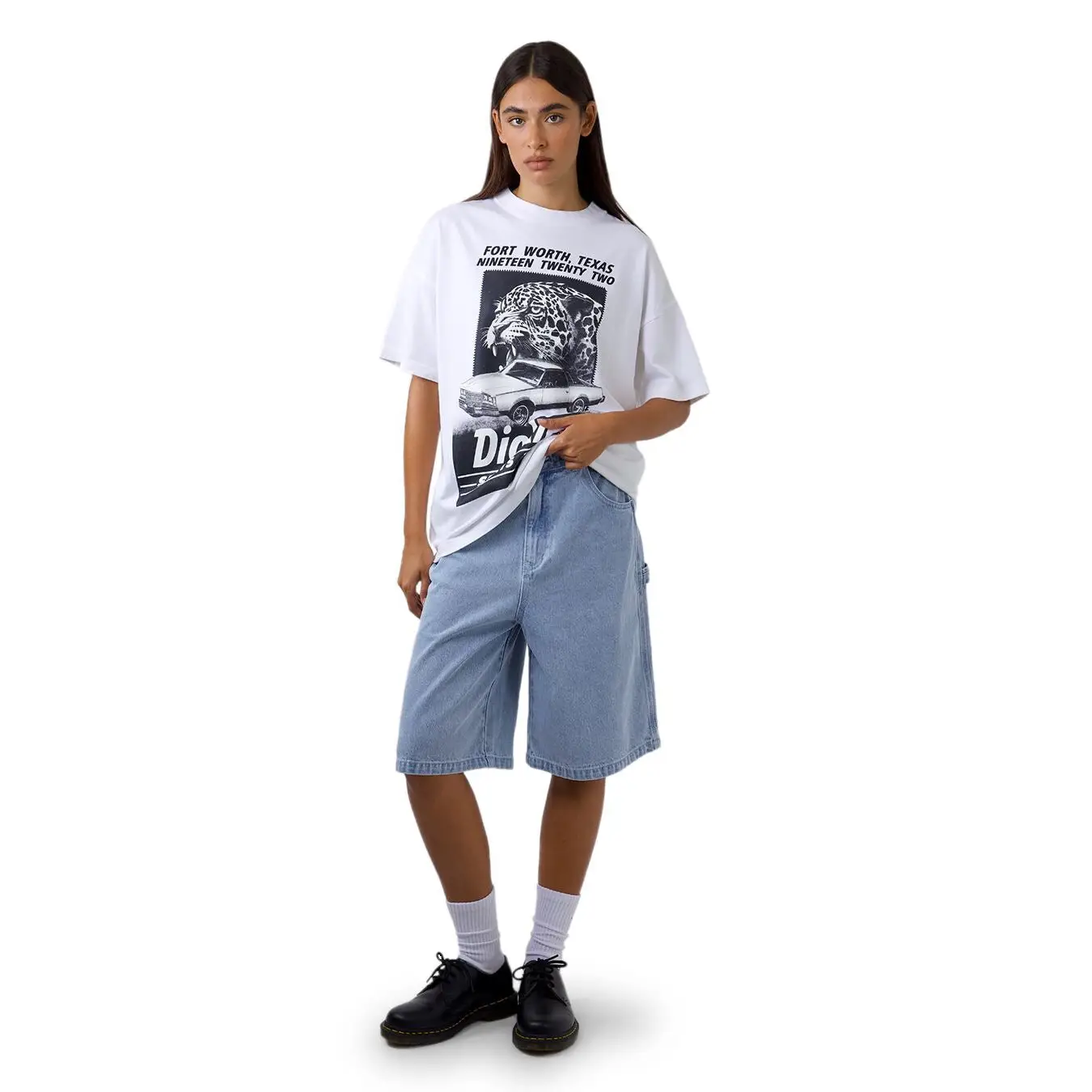 Dickies SDX200W 11" Relaxed Fit Carpenter Denim Shorts