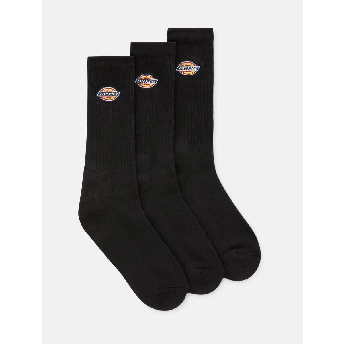 Dickies Valley Grove 3 Pack Socks - Black