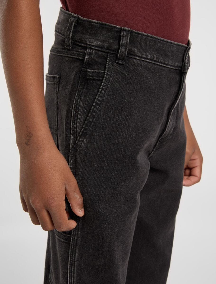 Dickies Youth Denim Carpenter Jeans - Black