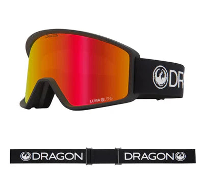 Dragon DXT OTG Youth Goggles 2024 Black / LL Red Ion