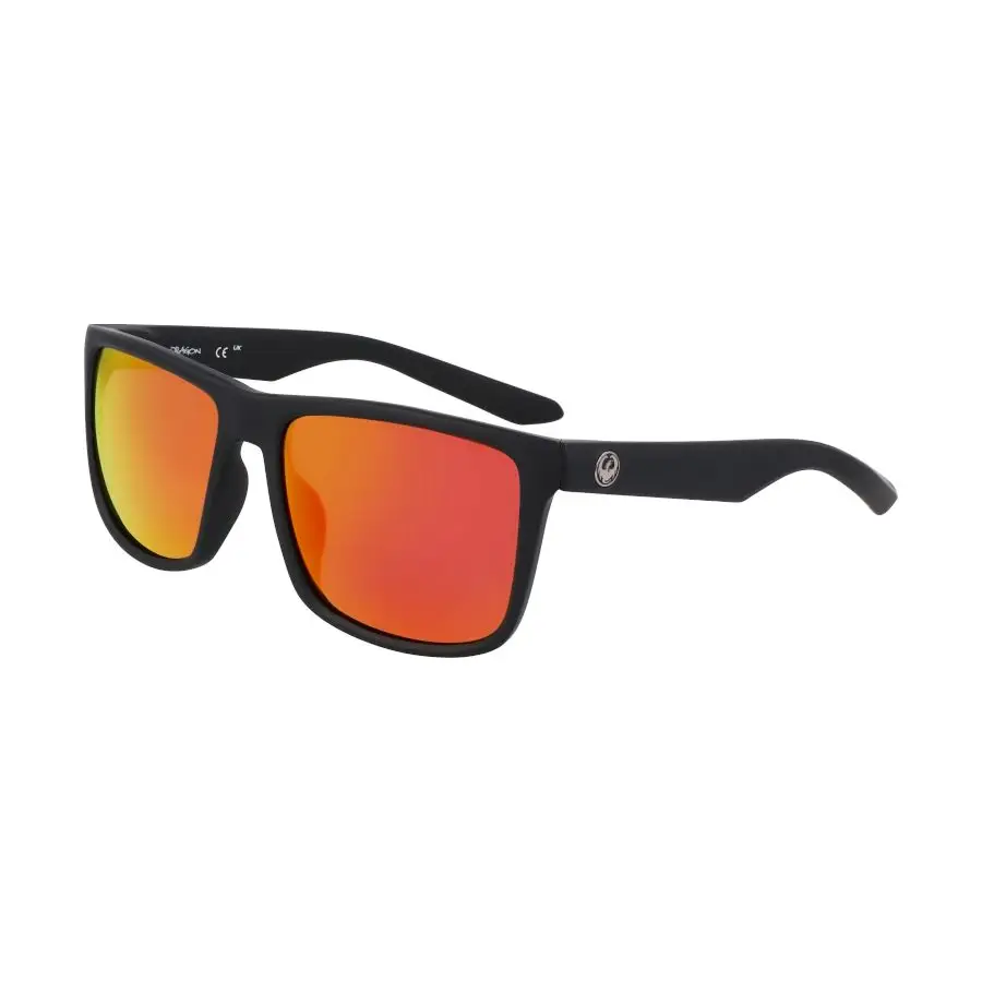 Dragon Meridien H20 Polarised Sunglasses Matte Black / Red Ion Polar