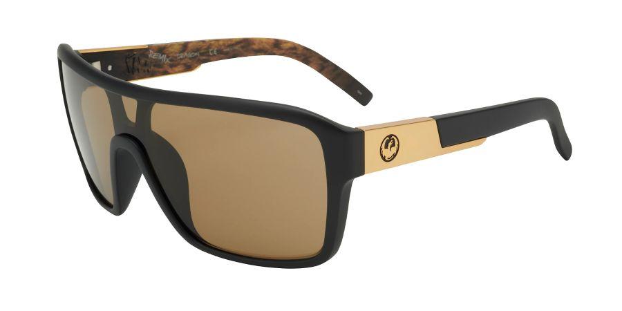 Dragon Remix Sunglasses Matte Black Lynx / Brown