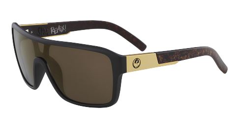 Dragon Remix Sunglasses Polished Walnut / Luma Lens Brown