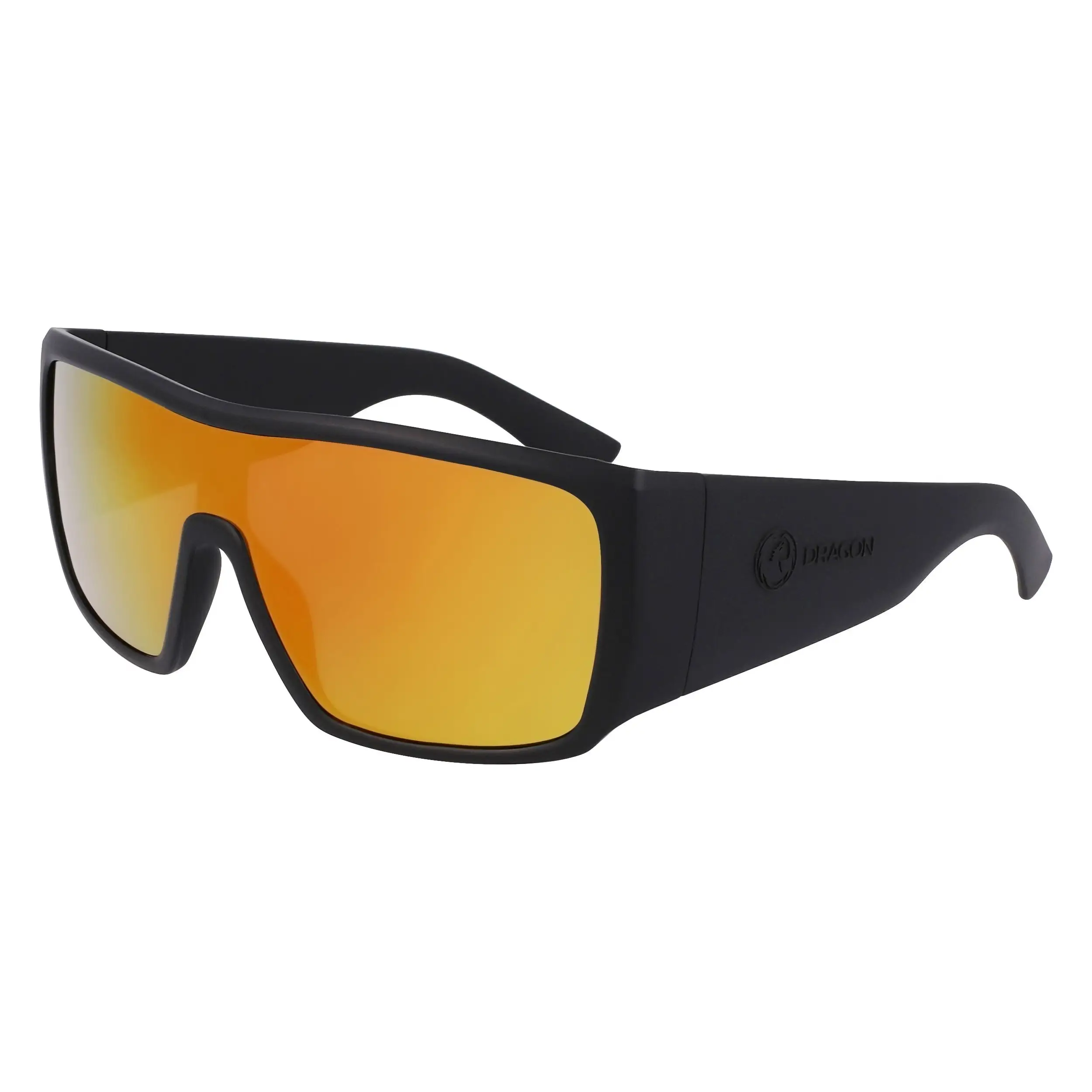 Dragon Rocker Sunglasses Matte Black / Red Ion