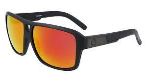 Dragon The Jam Sunglasses Ion 60 Matte Black / Luma Lens Red Ion