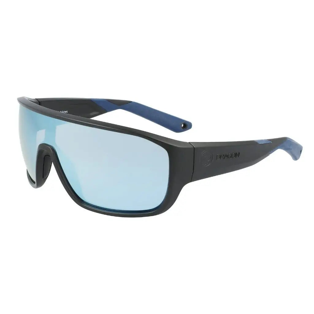 Dragon Vessel x H20 Polarised Sunglasses Matte Grey / Super Blue Polarised
