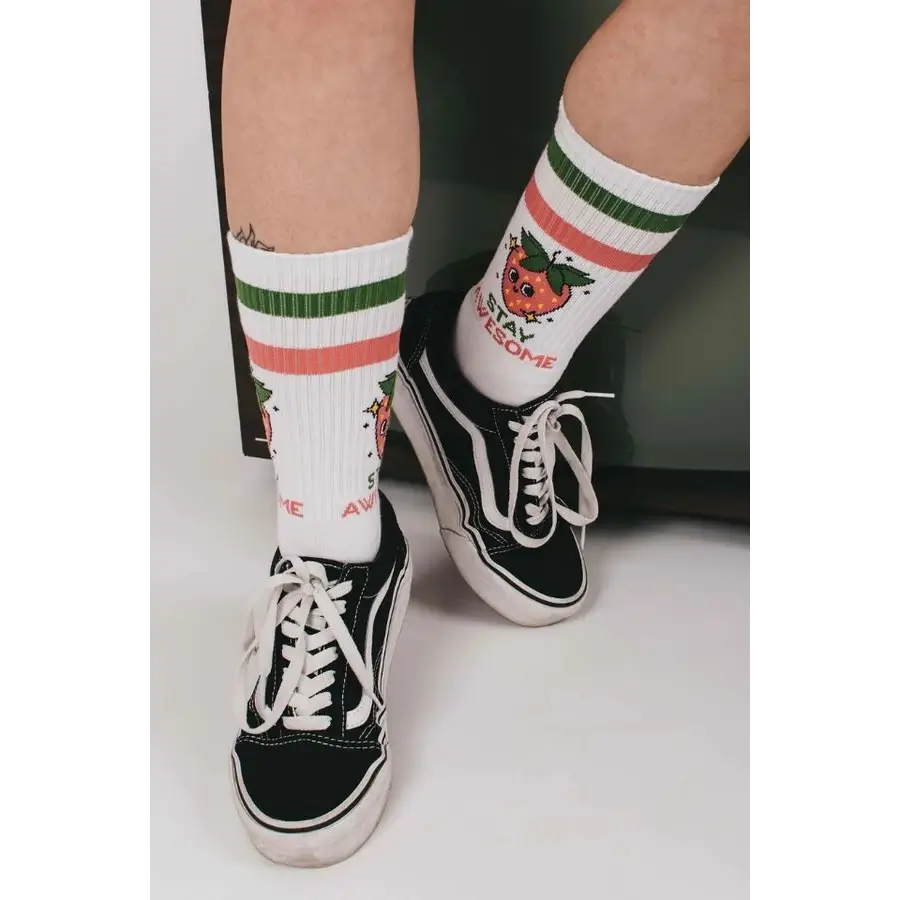 American Socks Stay Awesome - Mid High