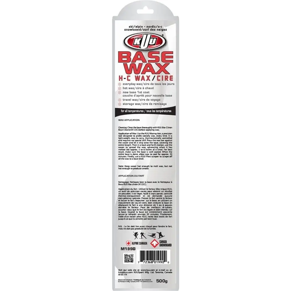 KUU Base Wax All Temp 500g