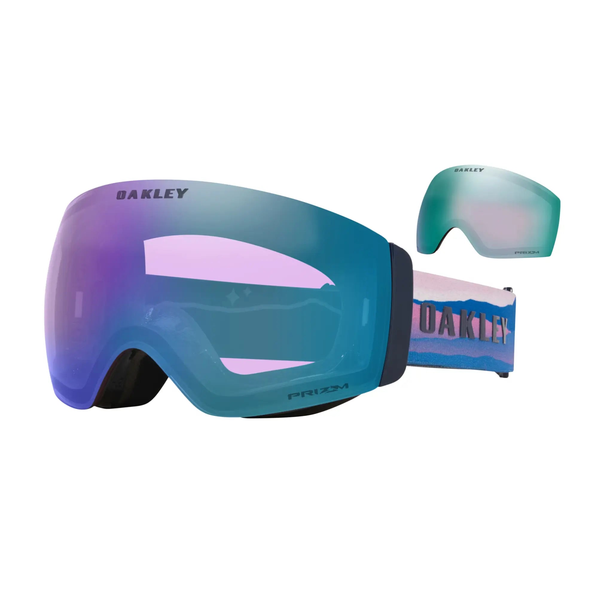 Oakley Flight Deck Pro M Mikaela Shiffrin Signature Series Snow Goggles