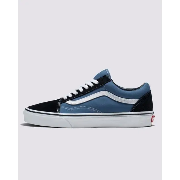 Vans Old Skool Youth Shoes - Navy Blue / True White