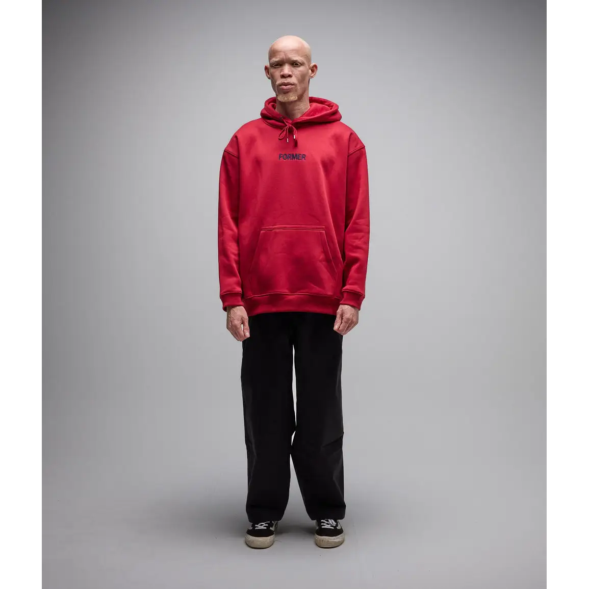 Former Legacy Embroidered Hood - Cherry