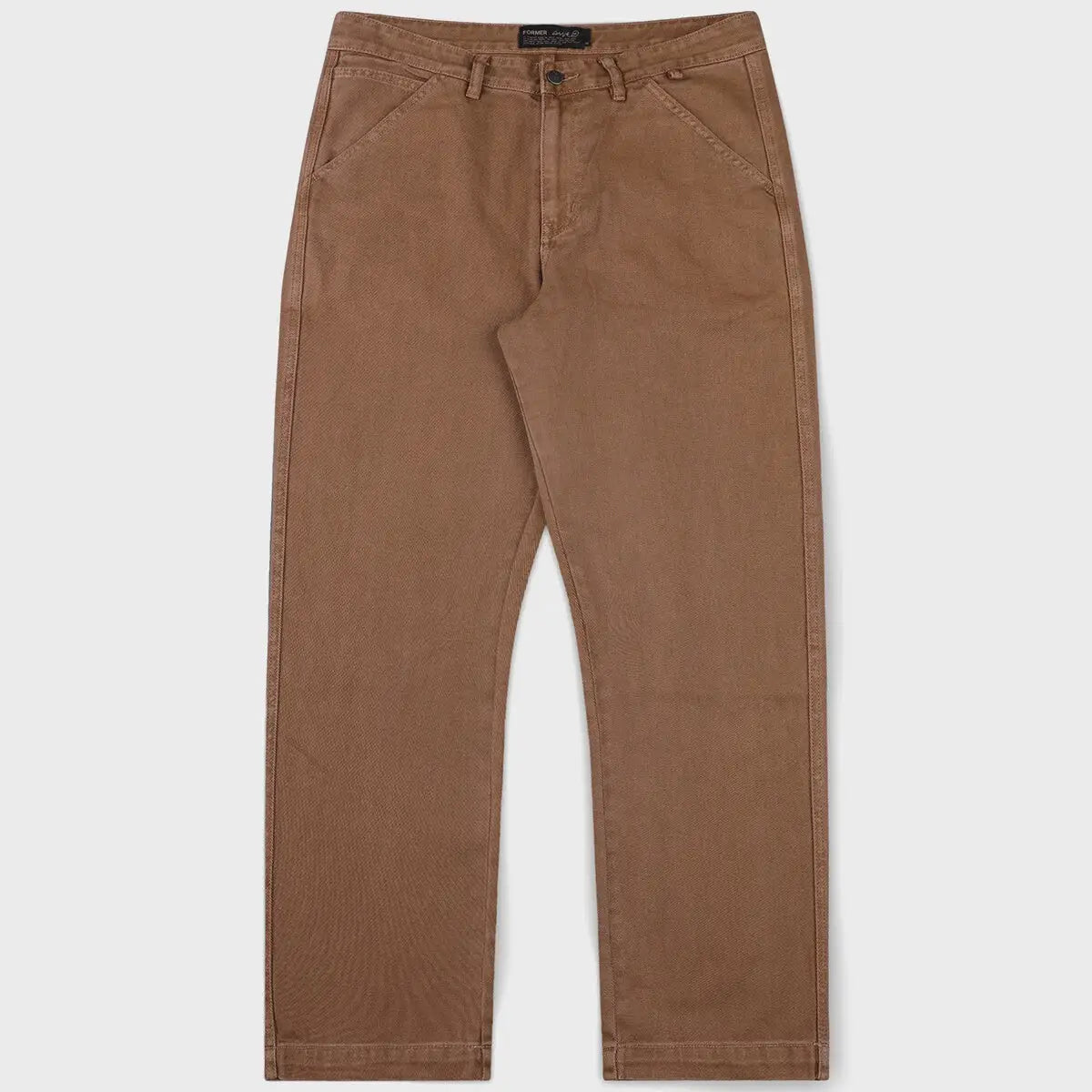 Former Reynolds Overdye Denim Pants - Wash Brown