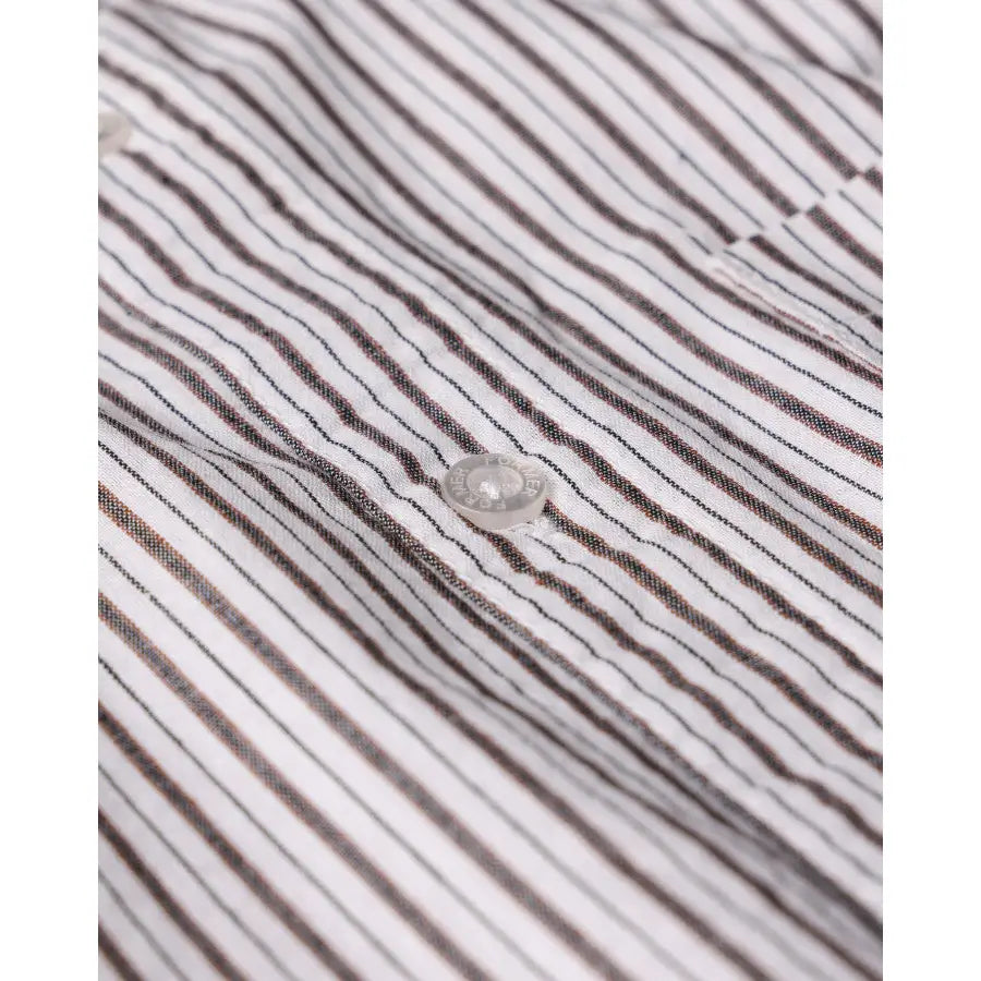 Former Reynolds Stripe Shirt - Beige