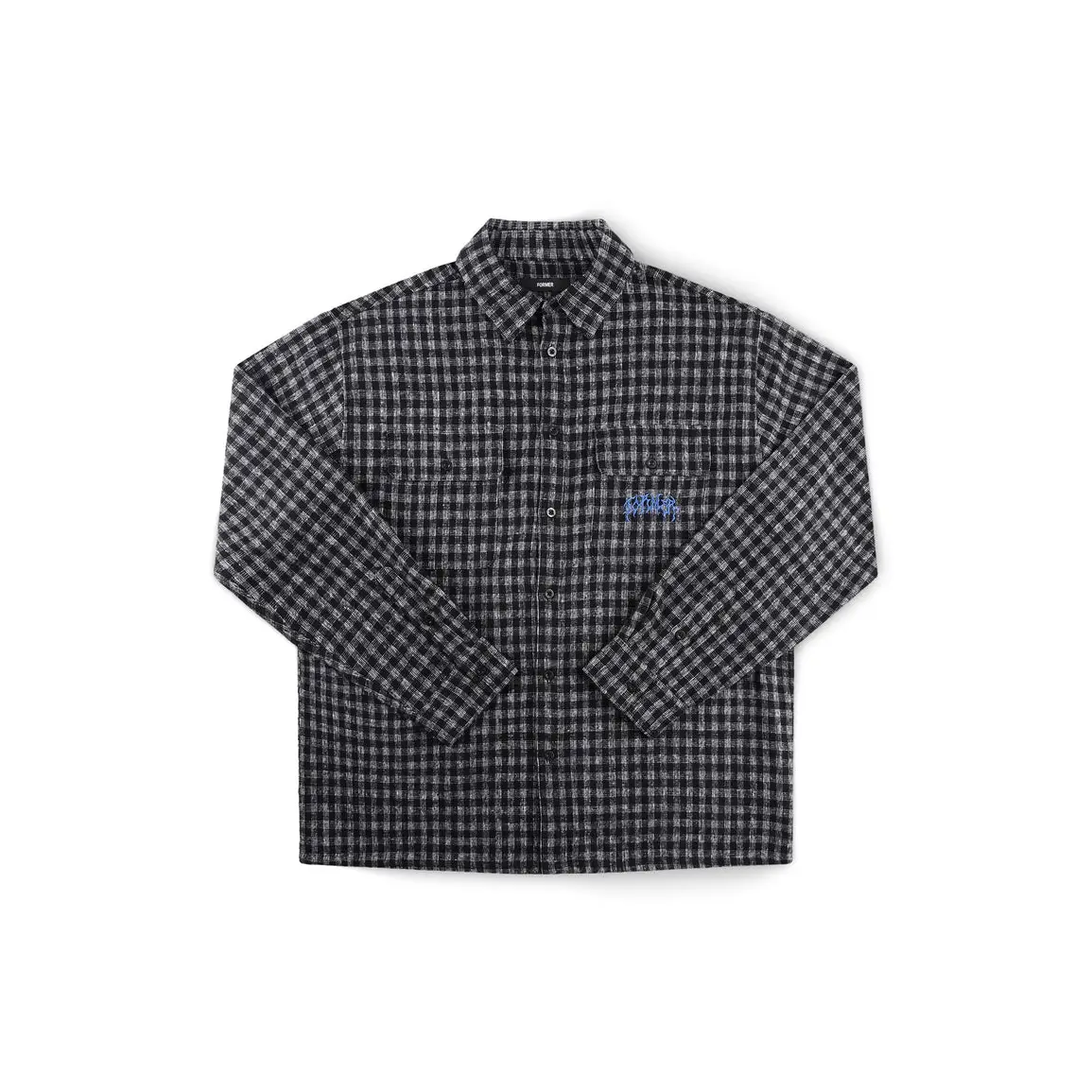 Former Vivian Flannel Shirt - Worn Black