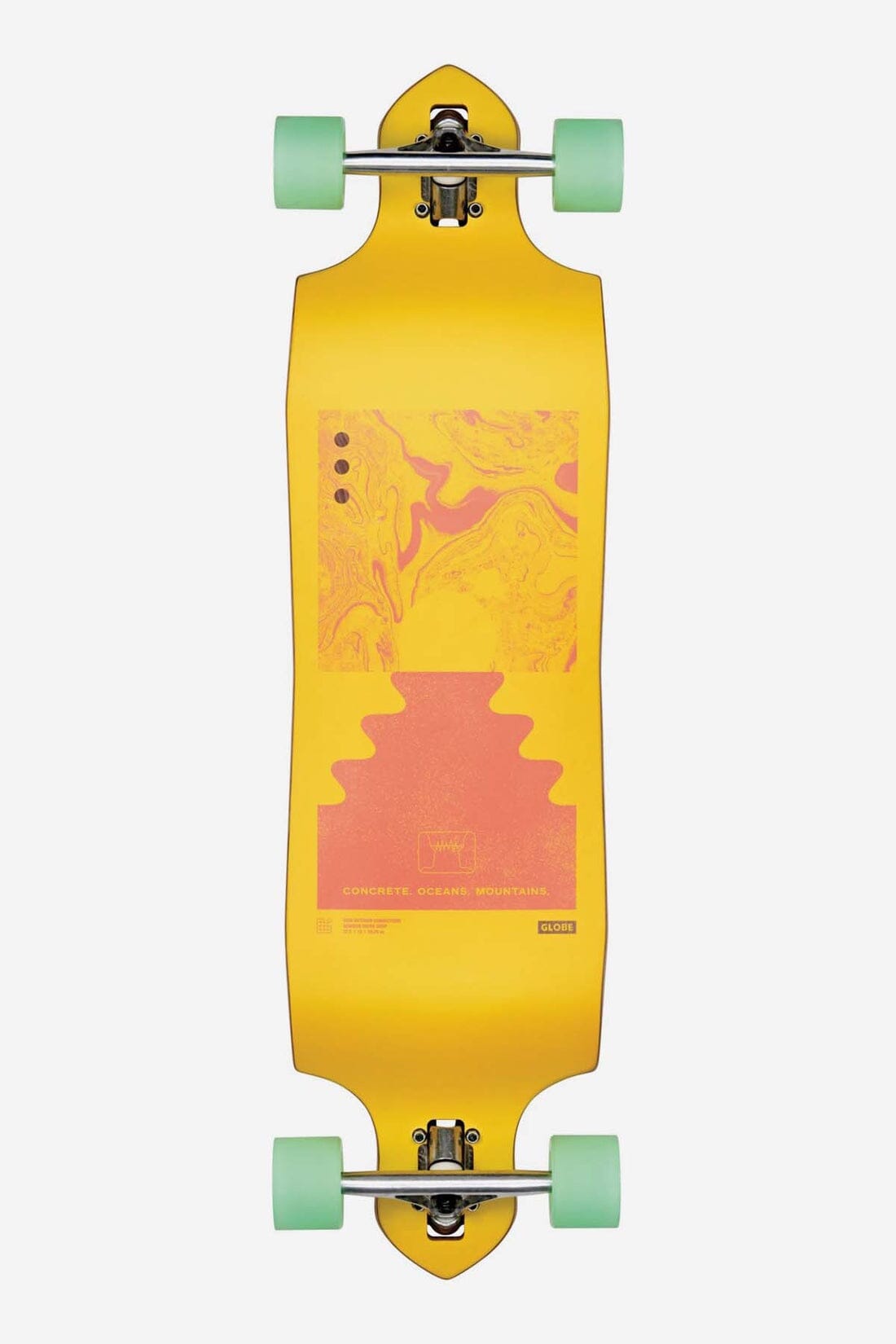 Globe Geminon Micro-Drop Tidal Force / Honey Longboard