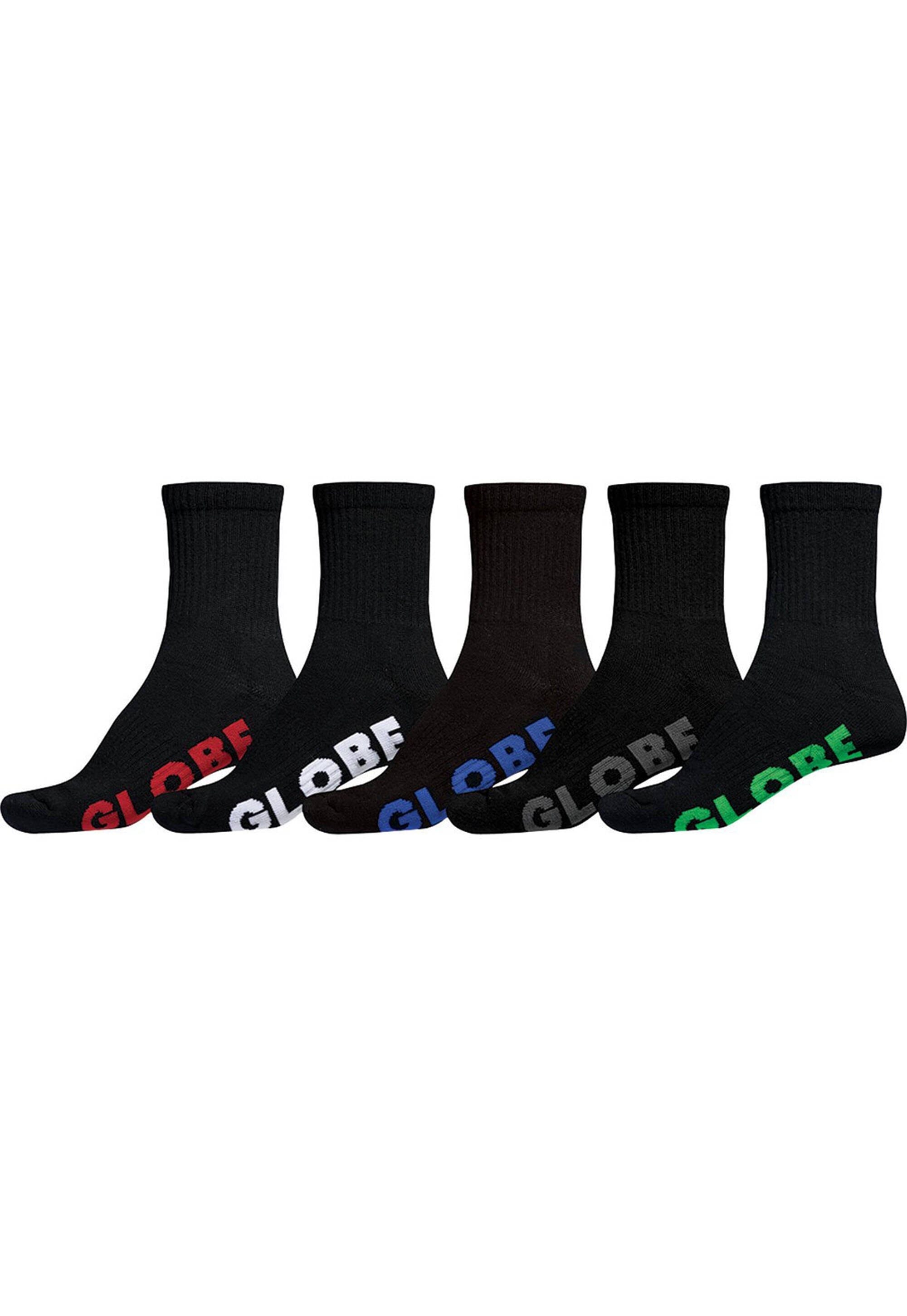 Globe Stealth Crew Socks 5 Pack