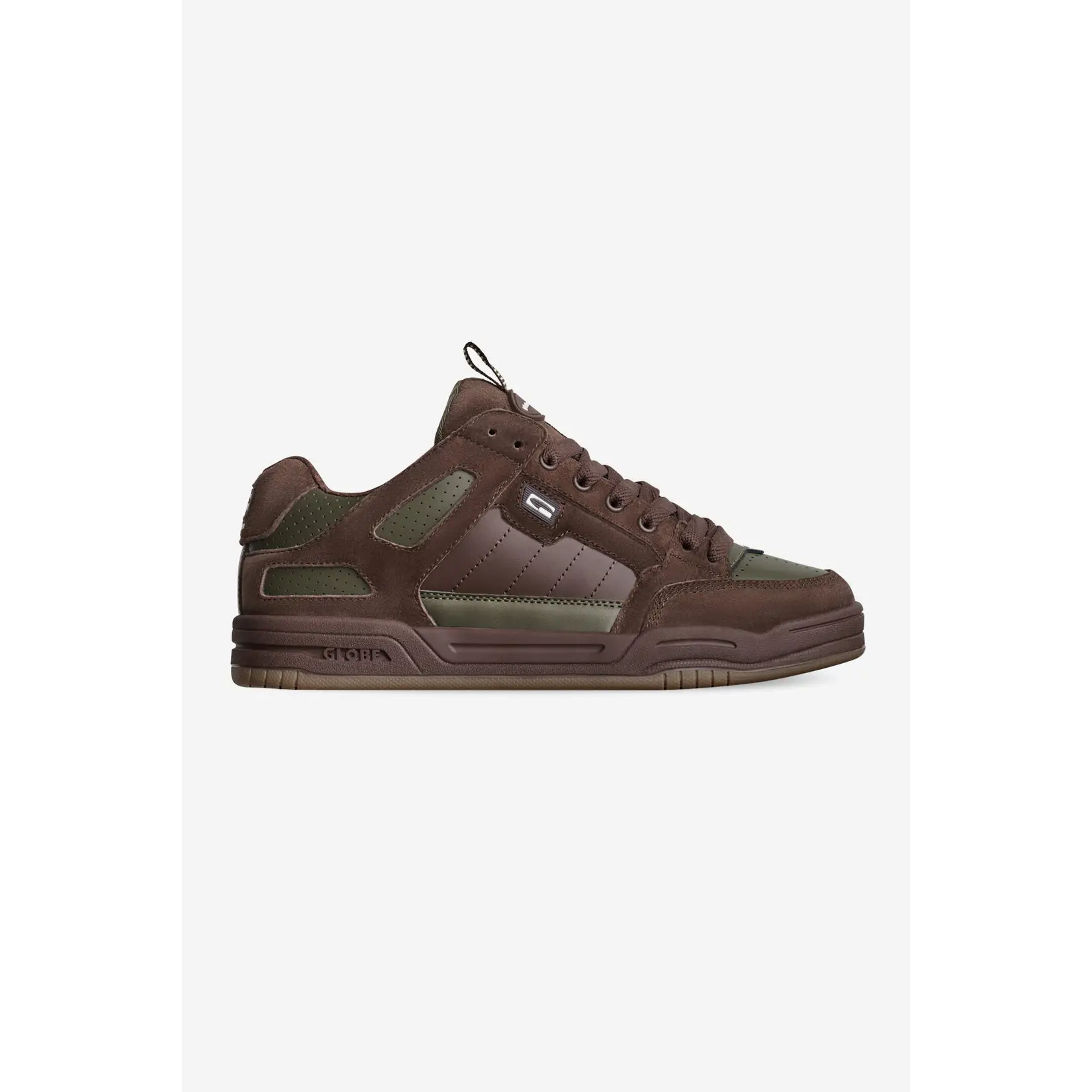 Globe Tilt Prime Shoes - Brown / Olive / Mullen