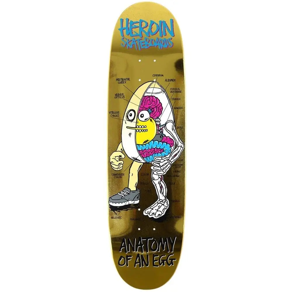 Heroin Anatomy Egg Gold Deck