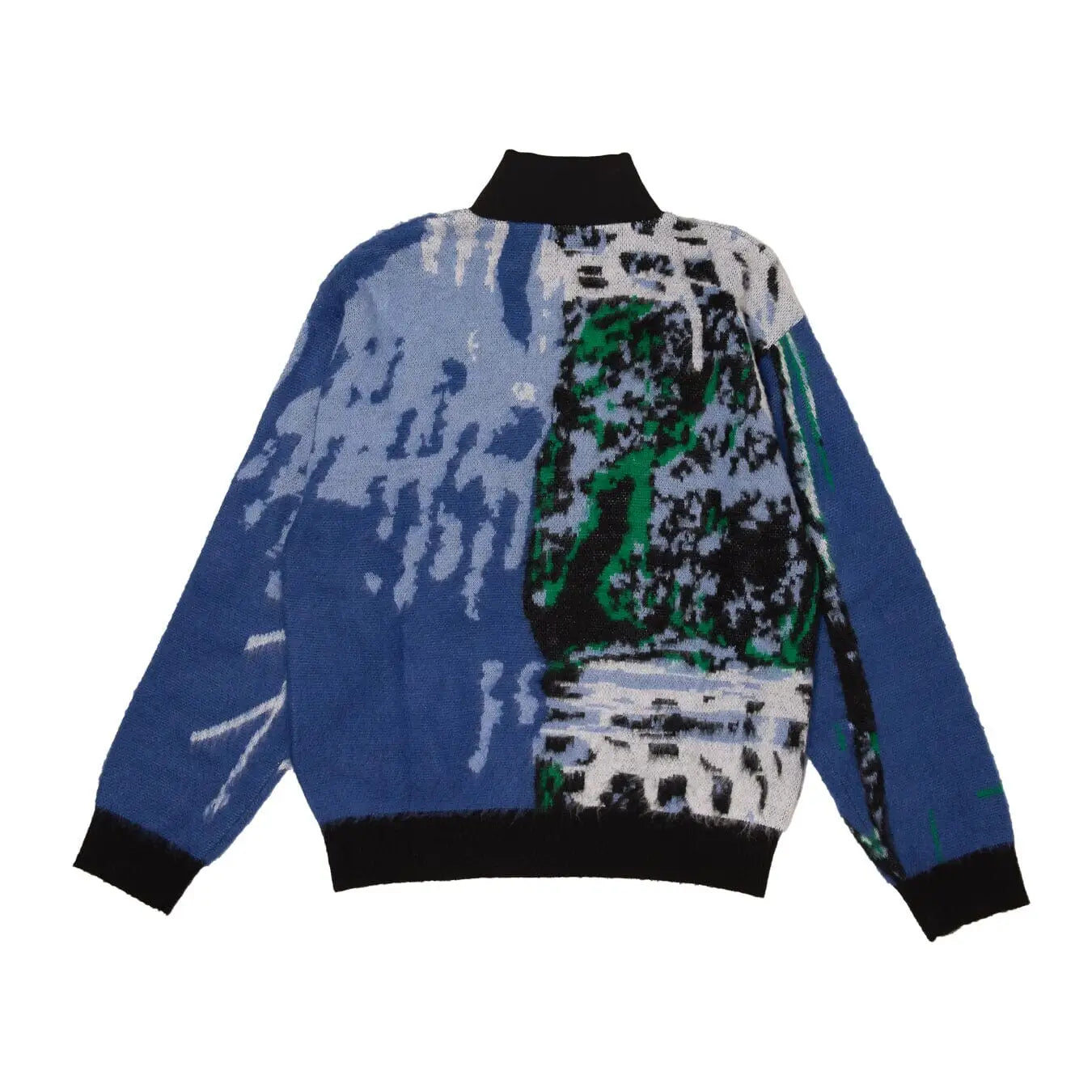 Hoddle Scanner Mohair Full Zip Polo