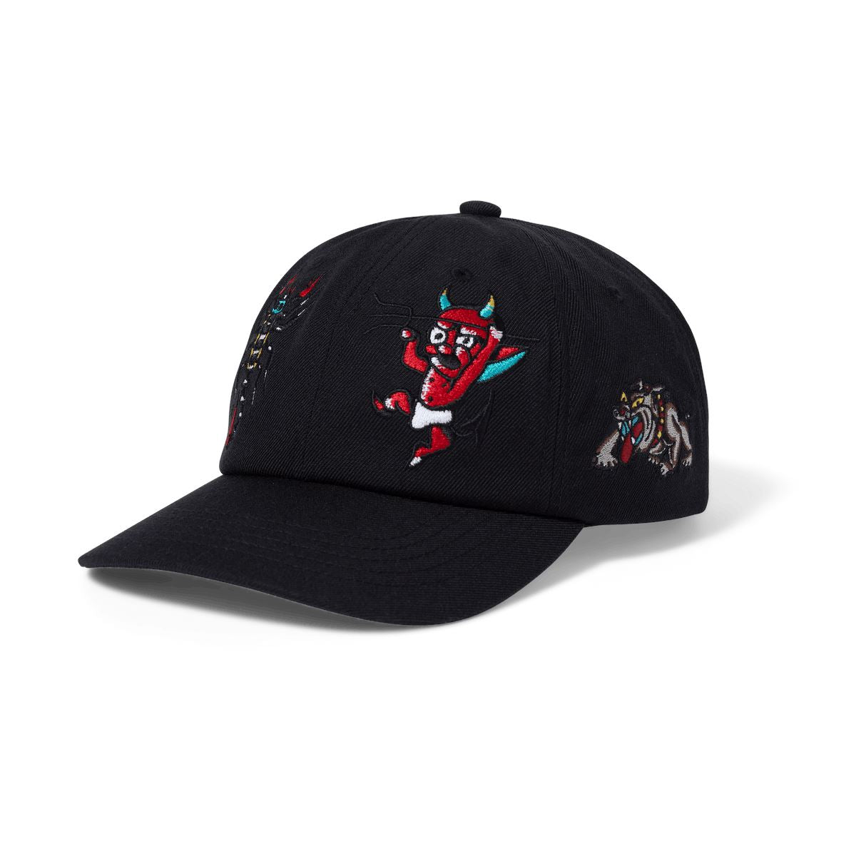 HUF Bledsoe 6 Panel Hat Black
