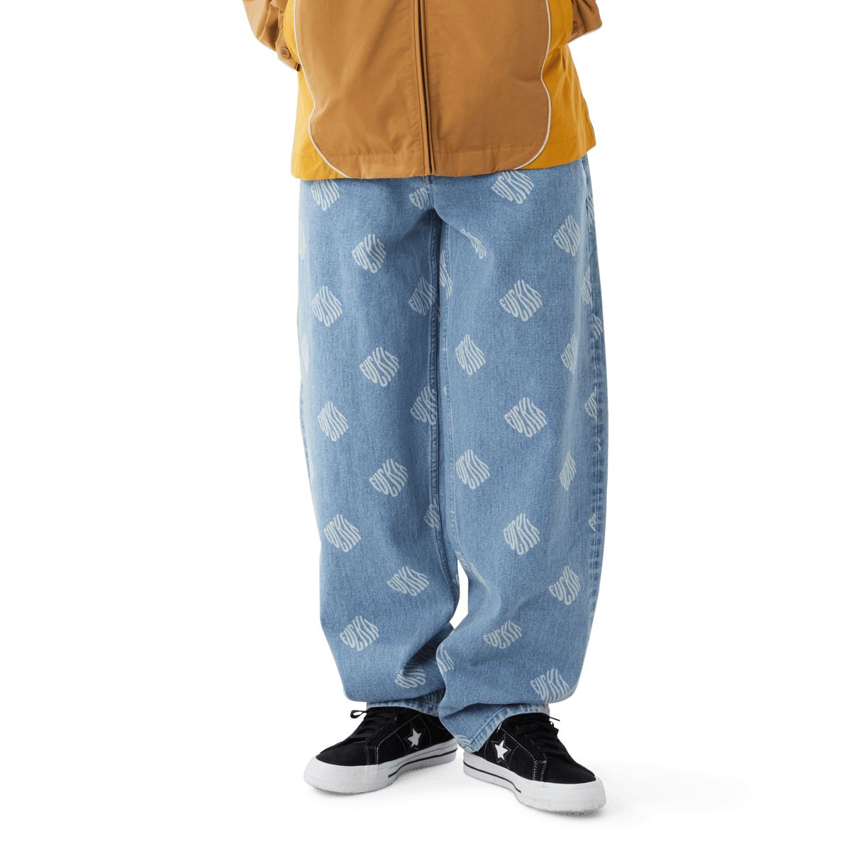 HUF Cromer Print Pant Blue