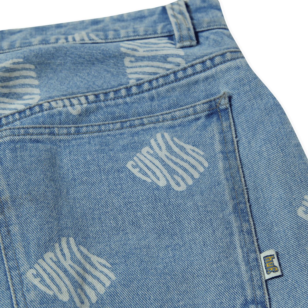 HUF Cromer Print Pant Blue