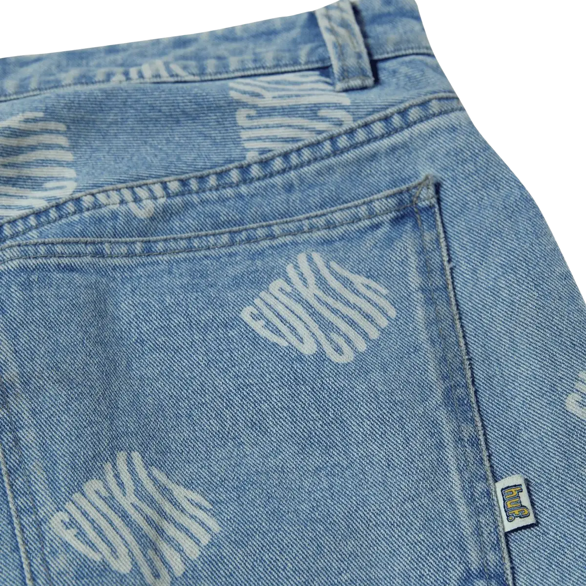 HUF Cromer Print Pant Blue
