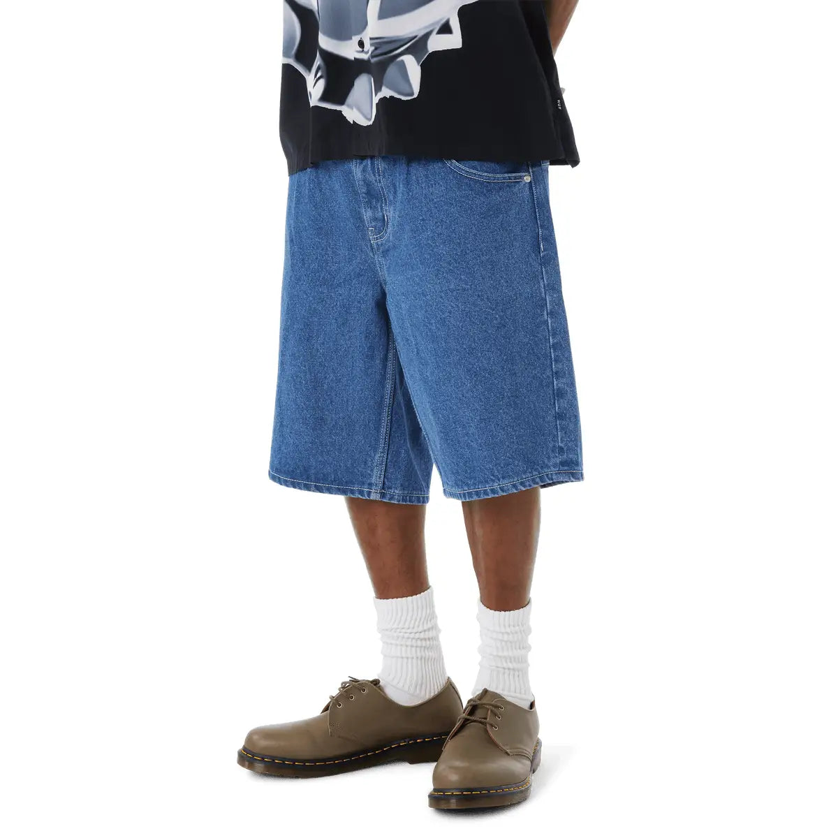 HUF Cromer Shorts - Stone Wash Indigo